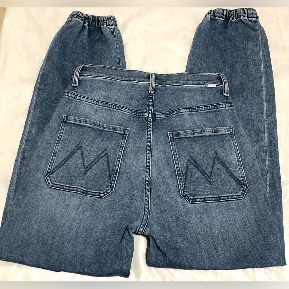 MOTHER Wrapper Blue Jeans - Picture 10 of 10